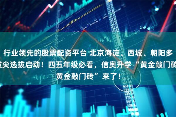 行业领先的股票配资平台 北京海淀、西城、朝阳多区千人拔尖选拔启动！四五年级必看，信奥升学 “黄金敲门砖” 来了！